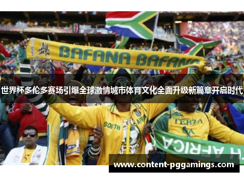 世界杯多伦多赛场引爆全球激情城市体育文化全面升级新篇章开启时代